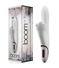 BOOM CYCLONE RECHARGEABLE VIBRATOR WHITE