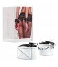 OUCH! REVERSIBLE WRIST CUFFS WHITE AND BLACK