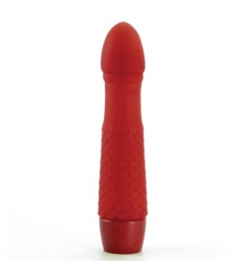 VIBRADOR BRIGIT ROJO ENVASE BLANCO