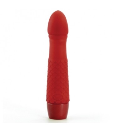 VIBRADOR BRIGIT VERMELHO EMBALAGEM BRANCA