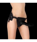 STRAP-ON OUCH! DELUXE SILICONE 25,5CM NEGRO