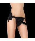 STRAP-ON OUCH! DELUXE SILICONE 20,5CM PRETO