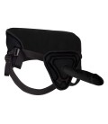 STRAP-ON OUCH! DELUXE SILICONE 25,5CM PRETO