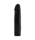 STRAP-ON OUCH! DELUXE SILICONE 25,5CM NEGRO