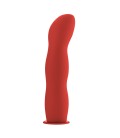 STRAP-ON OUCH! DELUXE SILICONE 20,5CM ROJO