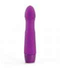 VIBRADOR BRIGIT ROXO EMBALAGEM BRANCA