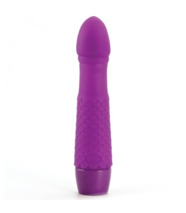 VIBRADOR BRIGIT ROXO EMBALAGEM PRETA