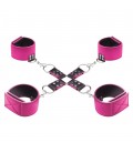 OUCH! REVERSIBLE HOGTIE PINK AND BLACK