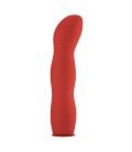 STRAP-ON OUCH! DELUXE SILICONE 25,5CM ROJO