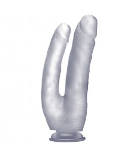 PENE DOBLE REALISTA REALROCK 10” TRANSPARENTE