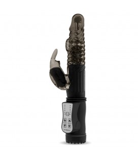 VIBRADOR VIBRATING RABBIT NEGRO