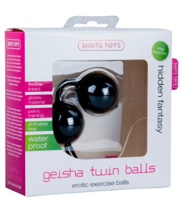 BOLAS GEISHA TWIN BALLS NEGRAS