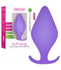 PLUG ANAL BUTT PLUG COM PEGA ROXO PEQUENO