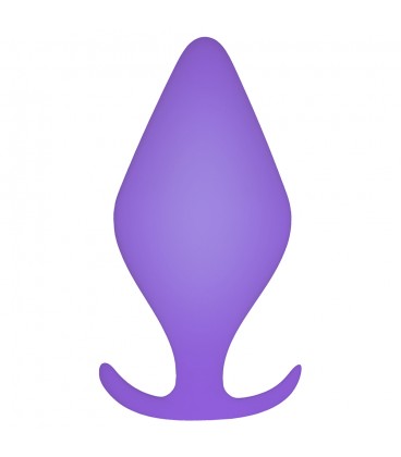 BUTT PLUG WITH HANDLE PURPLE SMALL
