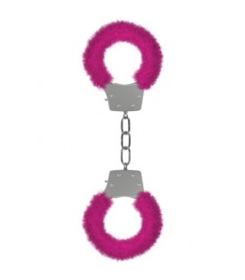 ALGEMAS COM PELUCHE PLEASURE FURRY HANDCUFFS ROSA