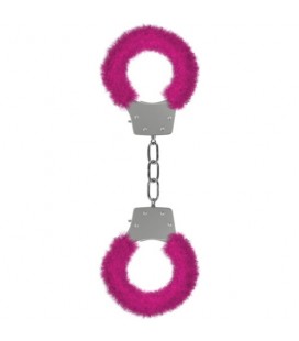 ALGEMAS COM PELUCHE PLEASURE FURRY HANDCUFFS ROSA