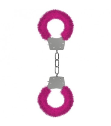 ALGEMAS COM PELUCHE PLEASURE FURRY HANDCUFFS ROSA