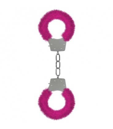 ALGEMAS COM PELUCHE PLEASURE FURRY HANDCUFFS ROSA