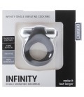 ANEL PARA O PÉNIS INFINITY SINGLE VIBRATING COCKRING PRETO