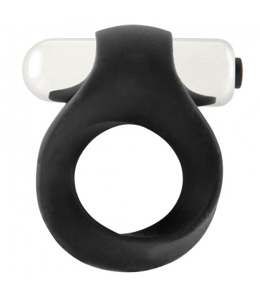 INFINITY SINGLE VIBRATING COCKRING BLACK