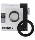 INFINITY THIN LARGE COCKRING BLACK