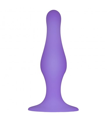 PLUG ANAL BUTT PLUG CON VENTOSA MORADO MEDIANO