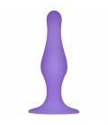 BUTT PLUG WITH SUCTION CUP PURPLE MEDIUM