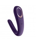 DOUBLE CLASSIC COUPLES VIBRATOR WITH USB CHARGER