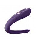 DOUBLE CLASSIC COUPLES VIBRATOR WITH USB CHARGER