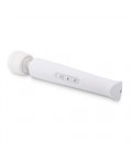 MASAGEADOR CON CARGADOR USB CANDY PIE MAGIC WAND BLANCO