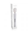 MASAGEADOR CON CARGADOR USB CANDY PIE MAGIC WAND BLANCO