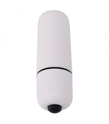 VIBRATING MINI BULLET WHITE