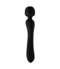 FLOWING RECHARGEABLE MASSAGER BLACK