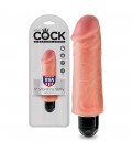 KING COCK VIBRATING STIFFY 5” REALISTIC VIBRATOR WHITE