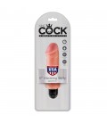 KING COCK VIBRATING STIFFY 5” REALISTIC VIBRATOR WHITE