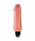 VIBRADOR REALISTA KING COCK VIBRATING STIFFY 5" BLANCO