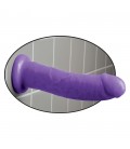 DILLIO 8” REALISTIC DILDO PURPLE