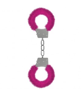 ALGEMAS COM PELUCHE BEGINNER'S FURRY HANDCUFFS ROSA