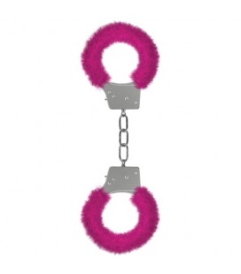 ALGEMAS COM PELUCHE BEGINNER'S FURRY HANDCUFFS ROSA