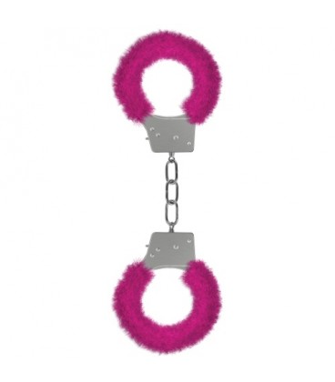 BEGINNER'S FURRY HANDCUFFS PINK