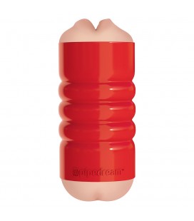 MASTURBADOR DUPLO BOCA E ÂNUS TIGHT GRIP MOUTH AND ASS MASTURBATOR