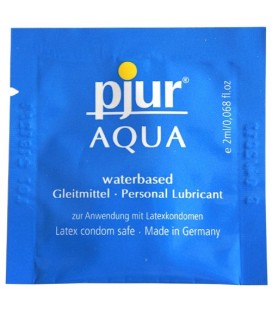 LUBRICANTE DE BASE ACUOSA PJUR AQUA 2ML