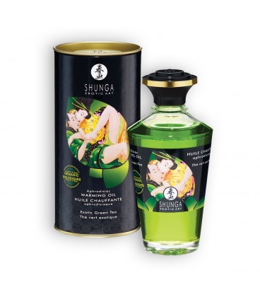 ÓLEO AFRODISÍACO SHUNGA CHÁ VERDE 100ML