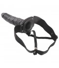 STRAP-ON HUECO REAL RAPTURE AIR FEELING 8" NEGRO