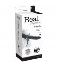 STRAP-ON OCO COM VIBRAÇÃO REAL RAPTURE AIR FEELING 8" PRETO