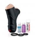 MASTURBADOR VIBRATÓRIO DOBLE DOUBLE PENETRATION VIBRATING STROKER PDX ELITE