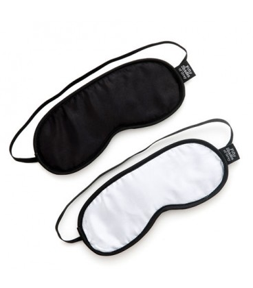 FIFTY SHADES OF GREY SOFT BLINDFOLD TWIN PACK