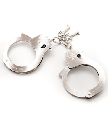 FIFTY SHADES OF GREY METAL HANDCUFFS