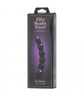 FIFTY SHADES FREED IT'S DIVINE GLASS BEADED DILDO BLACK