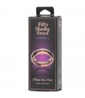 FIFTY SHADES FREED I WANT YOU NOW STEEL LOVE RING